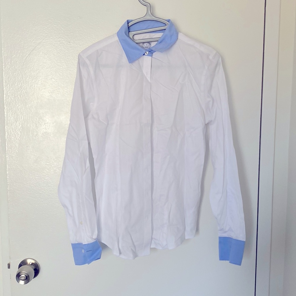 Brooks Brothers 1818 Fitted Non-Iron All Cotton Button Dow Shirt.
